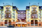 Kuren in Tschechien: Blick auf das Hotel Villa Butterfly in Marienbad Mariánske Lázne