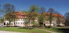 Kuren in Polen: Blick auf das Kurhotel Centrum in Kolberg Kolobrzeg