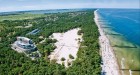 Kuren in Polen: Blick auf das HAVET Hotel Resort und Spa in Dzwirzyno Kolberger Deep