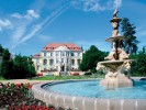 Kuren in Tschechien: Blick auf das Kurhaus Steinbad Bad Teplitz Lazne Teplice