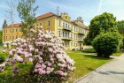 Kuren in Tschechien: Blick auf das Kurhotel Luisa Franzensbad Frantiskovy Lazne