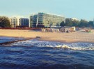 Kuren in Polen: Außenansicht des Hotel Marine & Ultra Marine in Kolberg Kolobrzeg
