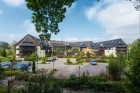 Kuren in Polen: Außenansicht vom Wellnesshotel Sandra SPA Karpacz in Krummhübel
