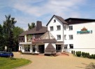 Kuren in Tschechien: Außenansicht des Kurhotel Pyramida 2 in Franzensbad (Frantiskovy Lazné)