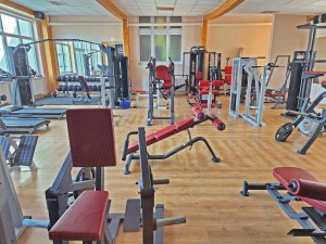 Kuren in Polen: Fitnessraum im Kurhaus Alga Baltic Resort Swinemünde Swinoujscie Polen