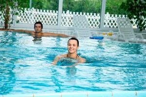 Kuren in Polen: Schwimmbad im Hotel Amber Baltic in Misdroy Miedzyzdroje