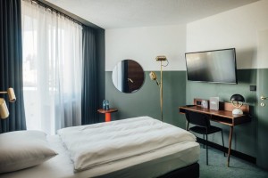 Kuren in Polen: Zimmerbeispiel EZ im Hotel Amber Baltic in Misdroy Miedzyzdroje