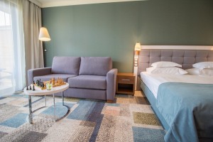 Wohnbeispiel Doppelzimmer im Hotel Aquarius SPA Kolberg Kolobrzeg Ostsee Polen Kuren in Polen: Zimmerbeispiel im Hotel Aquarius SPA in Kolberg Kolobrzeg Ostsee