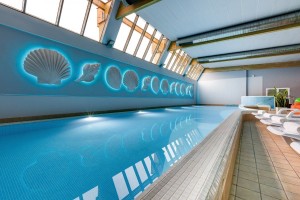 Kuren in Polen: Schwimmbad im Hotel Aurora Spa und Wellness in Misdroy Miedzyzdroje