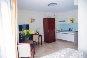 Kuren in Polen: Beispiel Apartment im Hotel Avangard und Panorama in Swinemünde