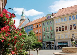 Altstadt von Bad Langensalza Thüringen Deutschland