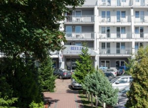 Kuren in Polen: Blick auf das Kur- und Wellnesshotel Bielik Misdroy Miedzyzdroje Ostsee
