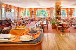 Kuren in Tschechien: Restaurant im Hotel Villa Butterfly in Marienbad Mariánske Lázne