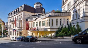 Kuren in Tschechien: © Alois Prasil Hausansicht vom Hotel Continental Marienbad Tschechien