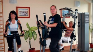 Kuren in Polen: Fitnessraum des Kurhotel Diament in Gribow Grzybowo