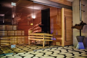 Kuren in Polen: Sauna des Diune Hotel & Resort Kolberg Kolobrzeg Polen