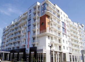 Kuren in Polen: Blick auf das Hotel Diva SPA in Kolberg Kolobrzeg