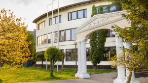 Kuren in Polen: Eingangsbereich des Hotel Doris Spa & Wellness Kolberg Kolobrzeg Ostsee Polen