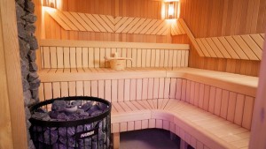 Kuren in Polen: Sauna im Hotel Doris Spa & Wellness Kolberg Kolobrzeg Ostsee Polen