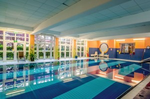 Kuren nach Polen: Schwimmbad im Hotel Gornik in Kolberg Kolobrzeg