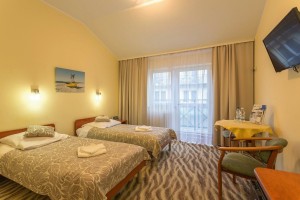 Kuren in Polen: Wohnbeispiel im Hotel Gornik in Kolberg Kolobrzeg