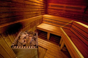 Kuren in Ungarn: Sauna im Greenfield Golf & Spa Heilbad Bük Ungarn