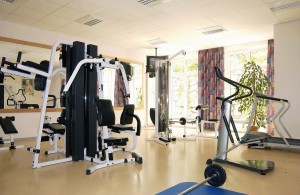 Kuren in Deutschland: Fitnessraum des Hotel Hanseatic in Göhren