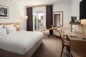 Kuren Tschechien: Harvey SPA Hotel Doppelzimmer Standard Balkon Beispiel © Jiri Lizler, jirilizler.com - Franzensbad Westböhmen 