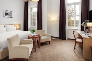 Kuren Tschechien: Harvey SPA Hotel Doppelzimmer Standard Parkblick Beispiel© Jiri Lizler, jirilizler.com Franzensbad Westböhme