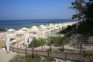 Kuren in Polen: Strandzugang am HAVET Hotel Resort und Spa in Dzwirzyno Kolberger Deep