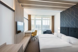 Kuren Ungarn: Zimmerbeispiel im Hunguest Hotel Helios Héviz Ungarn