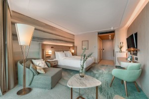 Kuren in Polen: Weitere Zimmeransicht im Hilton Swinoujscie Resort & Spa Swinemünde