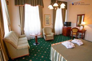 Kuren Tschechien: Zimmerbeispiel Doppelzimmer LUX im © Humboldt Park Hotel & Spa Karlsbad Karlovy Vary Tschechien