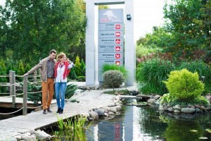 Kuren in Polen: Gelände des Gesundheits- und Erholungszentrum Ikar Plaza in Kolberg Kolobrzeg