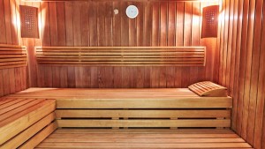 Kuren in Polen: Sauna im Hotel Jantar SPA Kolberg Kolobrzeg