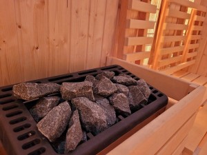Kuren in Polen: Sauna im Koral Live in Kolberg Kolobrzeg Polen