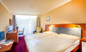 Kuren Tschechien: Doppelzimmer Lux im Krivan Karlsbad Karlovy Vary Westböhmen Tschechien
