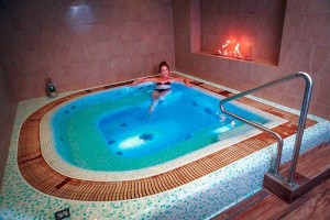 Kuren in Tschechien: Whirlpool im SPA Hotel Krivan in Marienbad