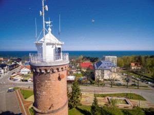 Kuren in Polen: Leuchtturm beim Gesundheits- und Erholungszentrum Król Plaza Spa und Wellness in Jershöft Ostsee