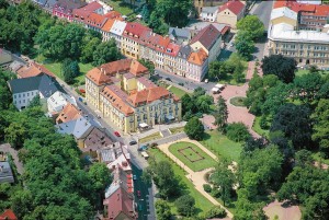 Kurhaus Steinbad Bad Teplitz Lazne Teplice Tschechien Kuren Tschechien
