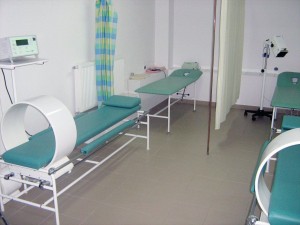 Kuren in Polen: Behandlungsabteilung des Hotel Kwisa 2 in Bad Flinsberg Swieradów Zdrój Isergebirge