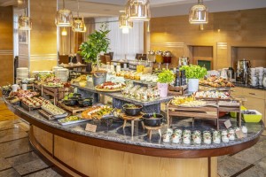 Buffet im Boutique- & Wellnesshotel Leda SPA Kolberg Kolobrzeg Ostsee Polen Kuren Polen: Buffet im Boutique- & Wellnesshotel Leda SPA Kolberg Kolobrzeg Ostsee Polen