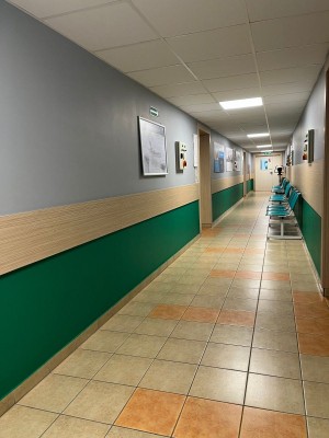 Kuren Bad Polzin: Wartebereich des Kurhaus Marta Bad Polzin Polczyn Zdroj Polen