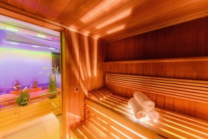 Kuren Bad Polzin: Sauna im Kurhaus Marta Bad Polzin Polczyn Zdroj Polen