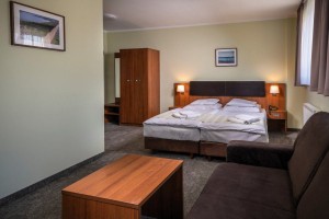 Kuren in Polen: Weitere Wohnansicht im Erholungshaus Maximus SPA in Wald Dziwnowek Ostsee