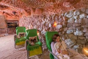 Kuren in Polen: Salzgrotte im Kurhaus Nad Parseta in Kolberg Kolobrzeg