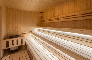 Kuren in Ungarn: Finnische Sauna im Hunguest Hotel Panorama Héviz Ungarn