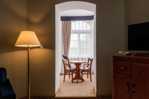 Kuren in Polen: Weitere Zimmeransicht im Park Hotel Spa in Bad Flinsberg Swieradów Zdrój Isergebirge