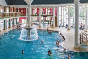 Kuren in Tschechien: Ansicht des Aquaforum in Franzensbad