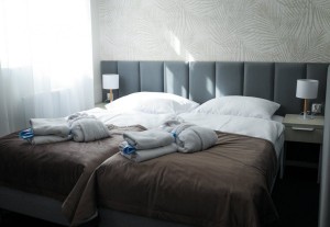 Kuren in Polen: Wohnbeispiel im Sanatorium Polonia in Bad Kudowa Kudowa Zdrój